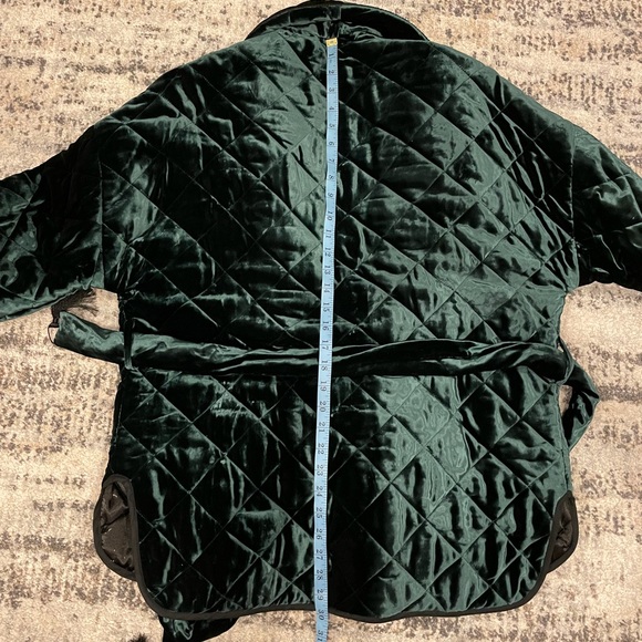 Velour coat